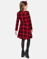 Girls Plaid Everyday Dress