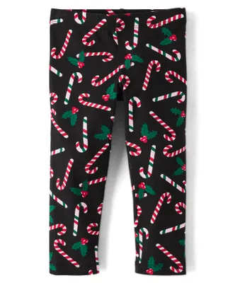 Baby And Toddler Girls Print Leggings