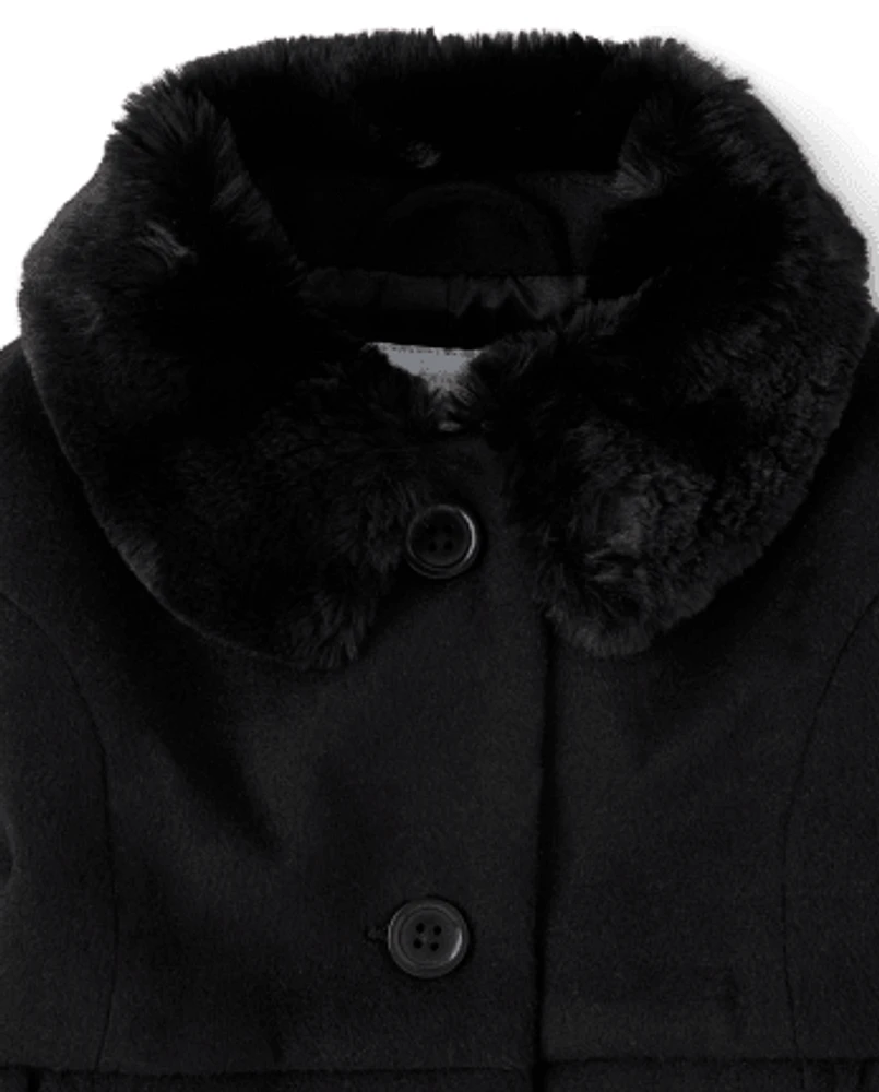 Toddler Girls Dress Coat