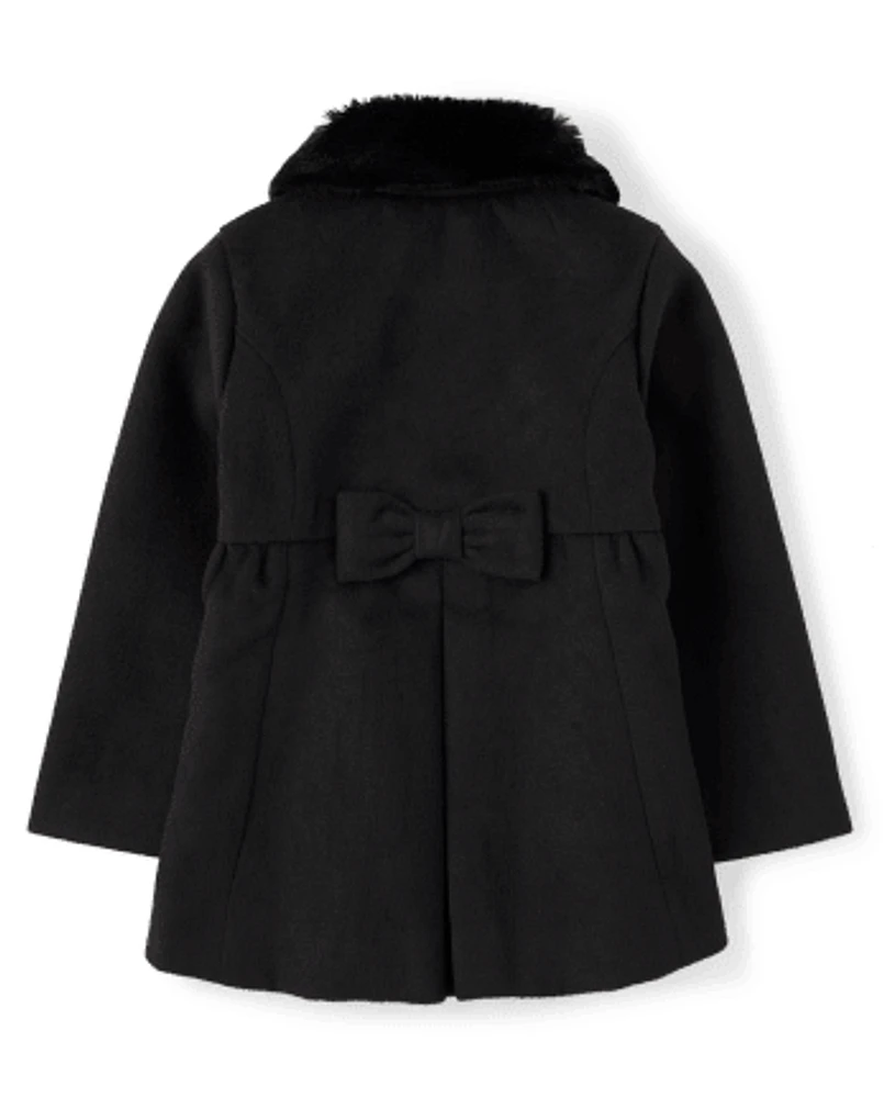Toddler Girls Dress Coat
