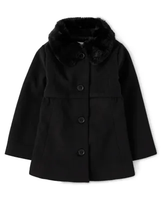 Toddler Girls Dress Coat