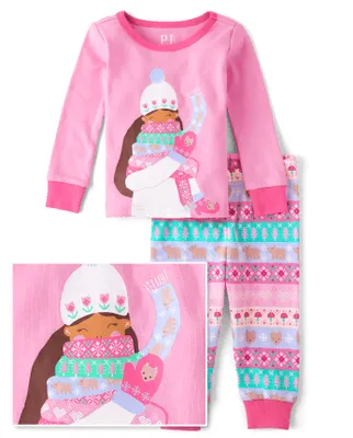Baby And Toddler Girls Girl Snug Fit Cotton Pajamas