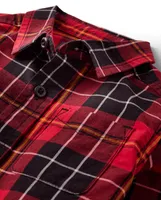 Baby And Toddler Boys Matching Family Plaid Poplin Button Up Shirt