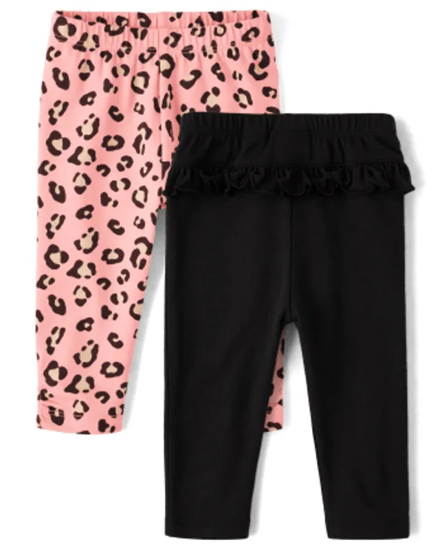 The Children's Place Girls' Printed Leggings 2-Pack