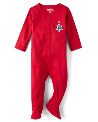 Unisex Baby First Christmas Coverall