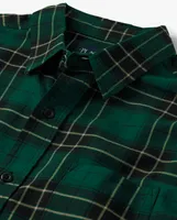 Mens Matching Family Plaid Oxford Button Up Shirt