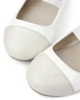 Toddler Girls Glitter Ballet Flats