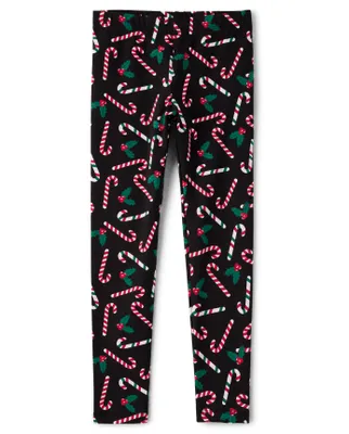 Girls Print Leggings