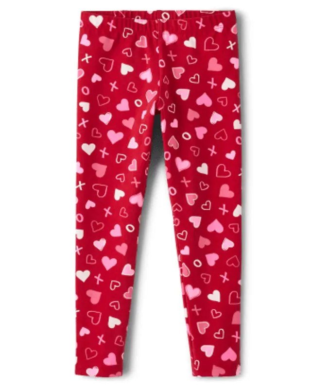 The Children's Place Girls Heart Ponte Knit Jeggings
