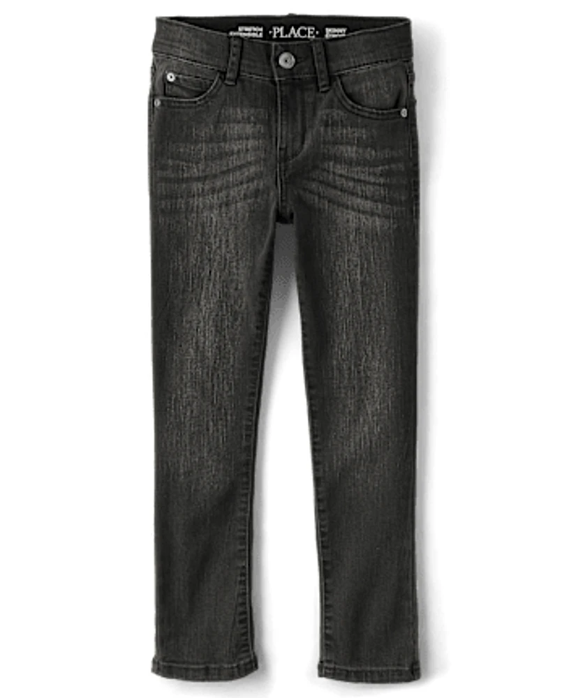 Jean skinny stretch basique pour garçon