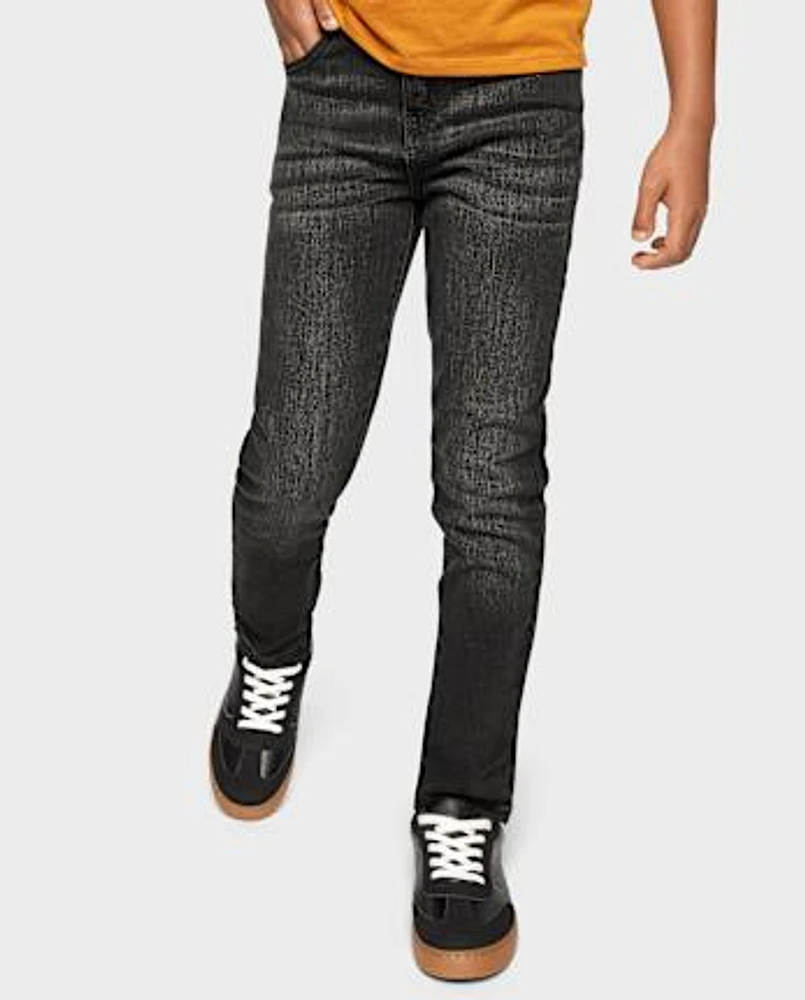 Jean skinny stretch basique pour garçon