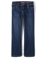 Girls Stretch Bootcut Jeans 2-Pack