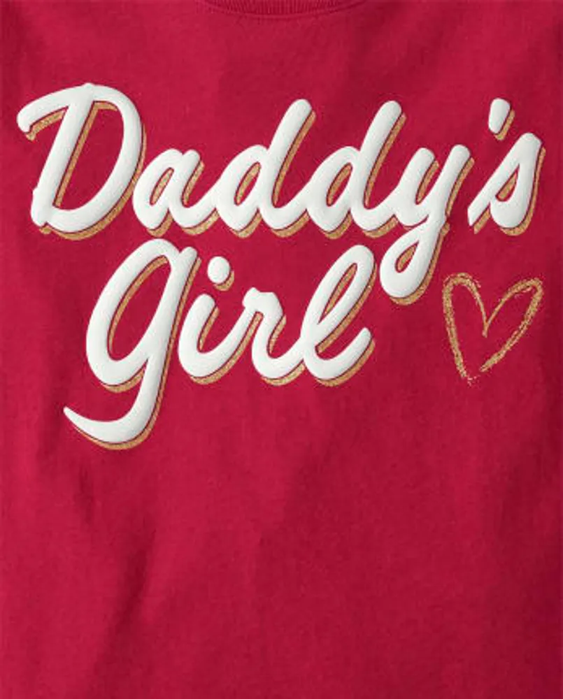 Girls Daddy's Girl Graphic Tee