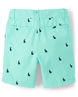 Boys Bunny Chino Shorts