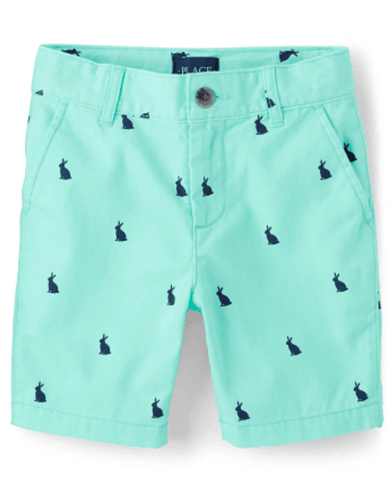 Boys Bunny Chino Shorts