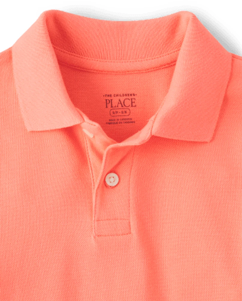 Kids Pique Polo