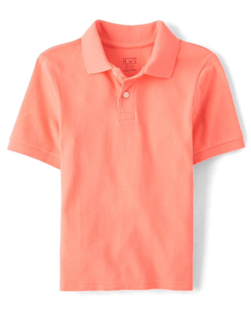 Boys Pique Polo