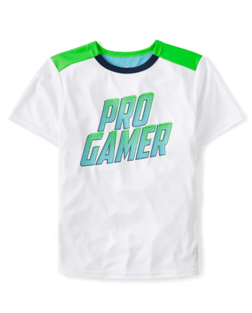 Boys Pro Gamer Performance Top