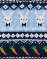 Baby And Toddler Boys Intarsia Bunny Sweater Vest