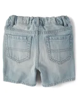 Baby And Toddler Boys Denim Shorts 2-Pack
