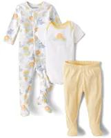 Unisex Baby Animal Take Me Home 3-Piece Set