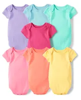 Baby Girls Bodysuit 7-Pack