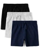 Unisex Baby Shorts 3-Pack