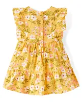 Baby Girls Mommy And Me Floral Ruffle Dress