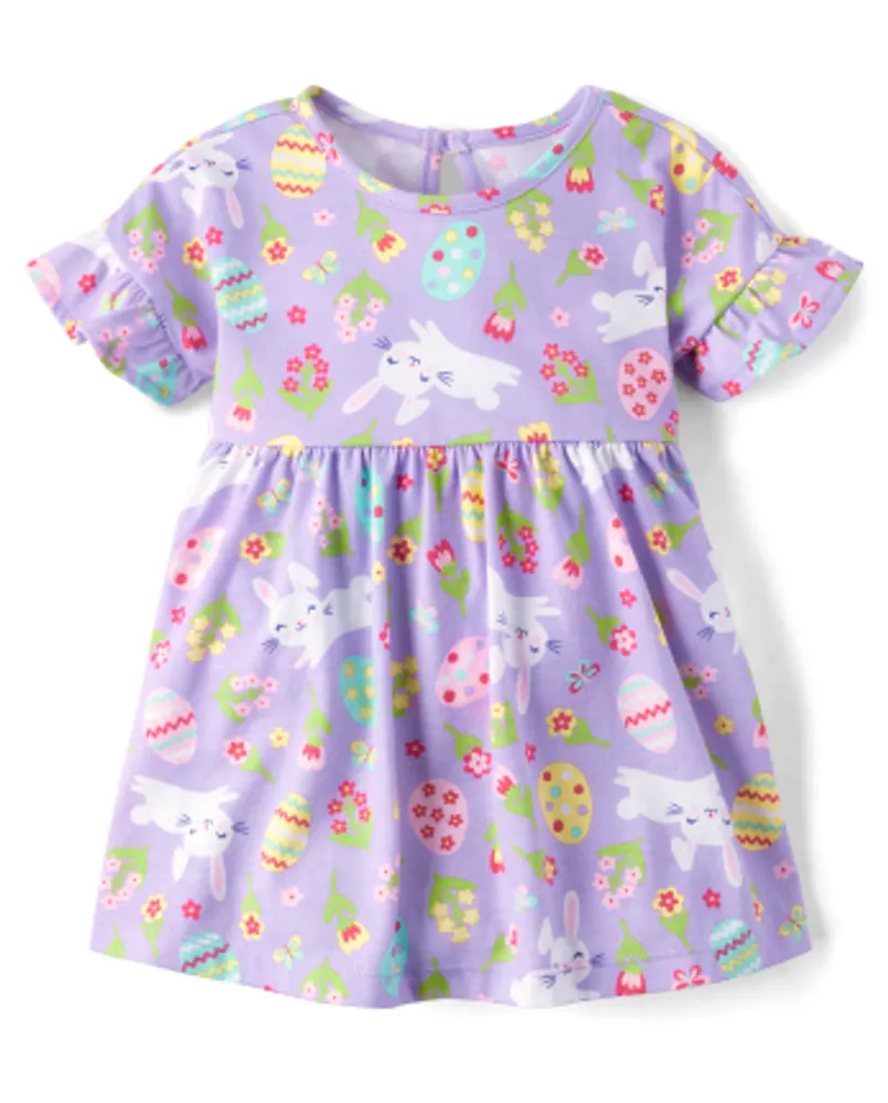 Baby Girls Easter Bodysuit Dress