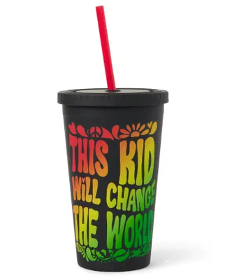 Unisex Kids Change The World Tumbler