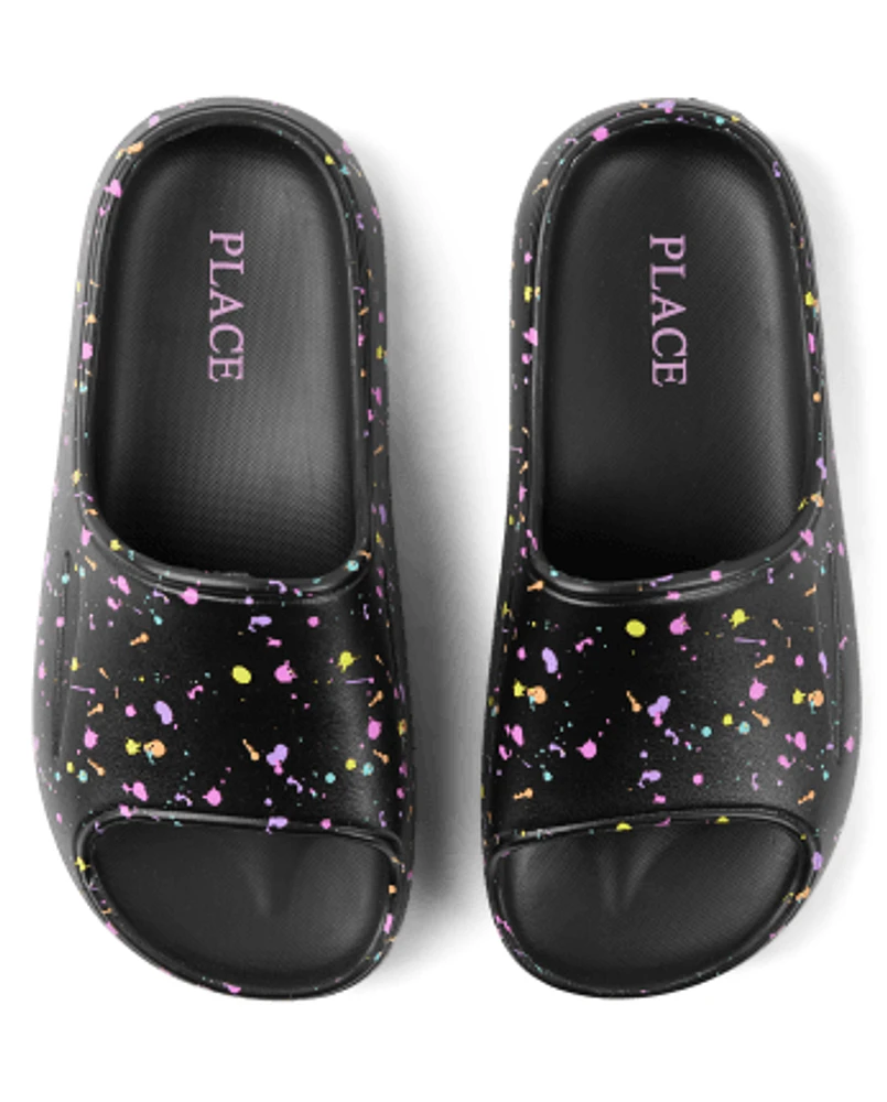 Girls Paint Splatter Slides