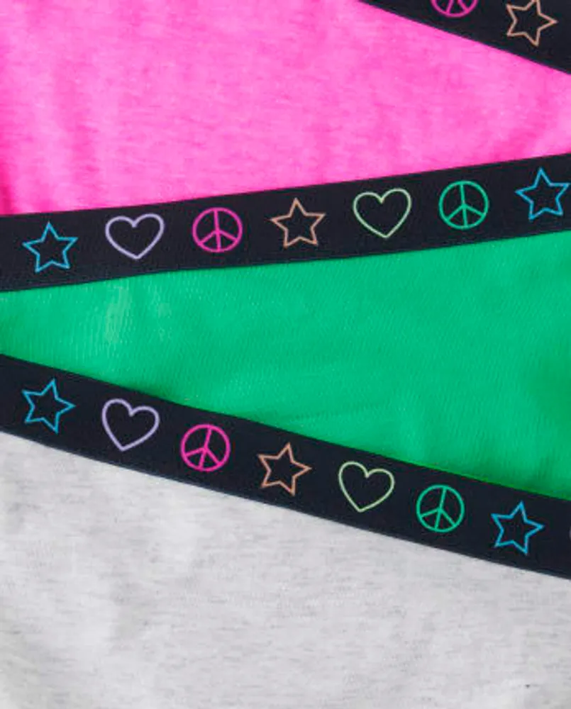 Girls Rainbow Underwear 7-Pack