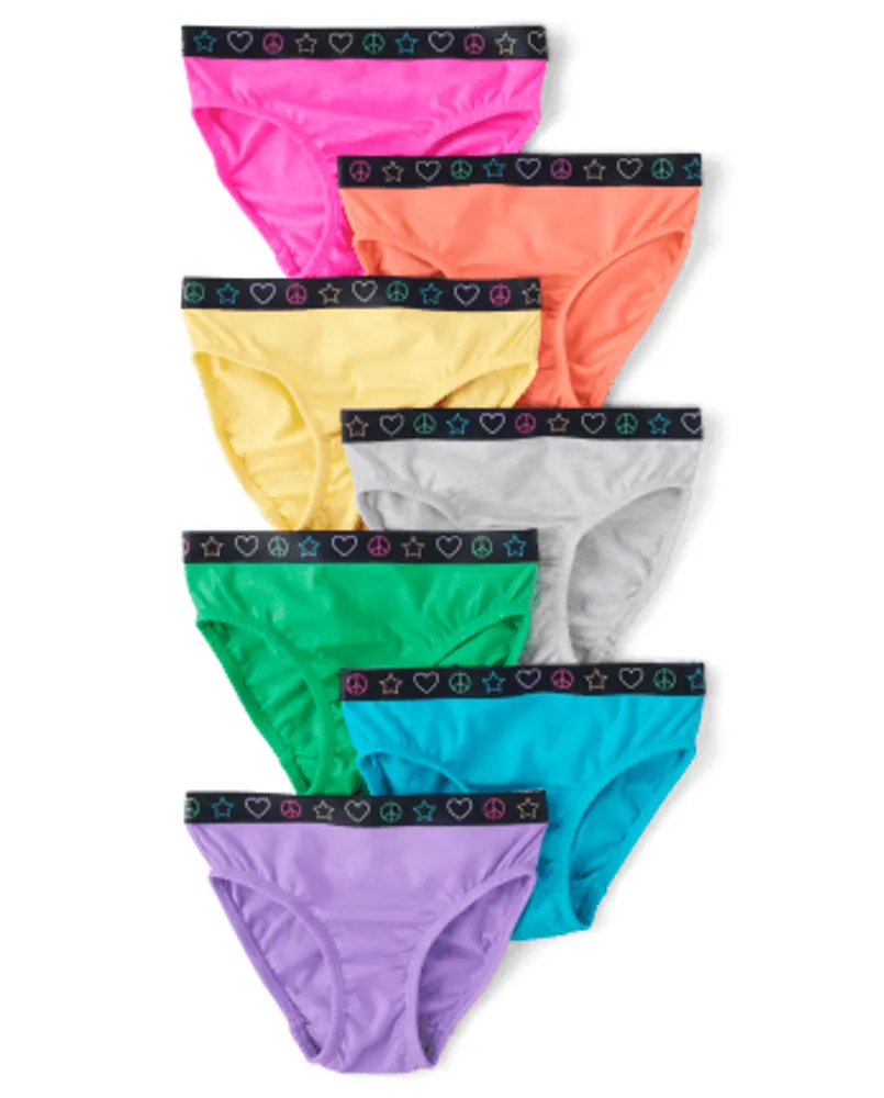 The Children's Place Girls Briefs 7-Pack