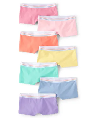 Girls Girl Short Underwear 7-Pack