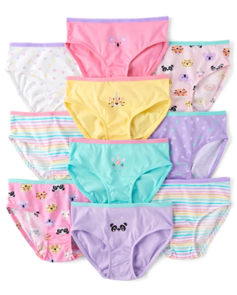 Toddler Underwear Kids Undies Girls Cotton Panties.Carter's Girls' Little  1-Pack Underwear 