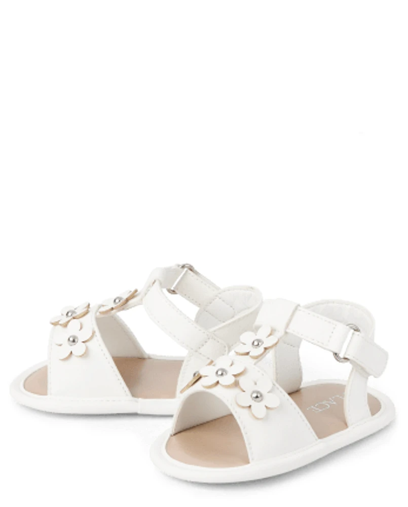 Baby Girls Flower Sandals