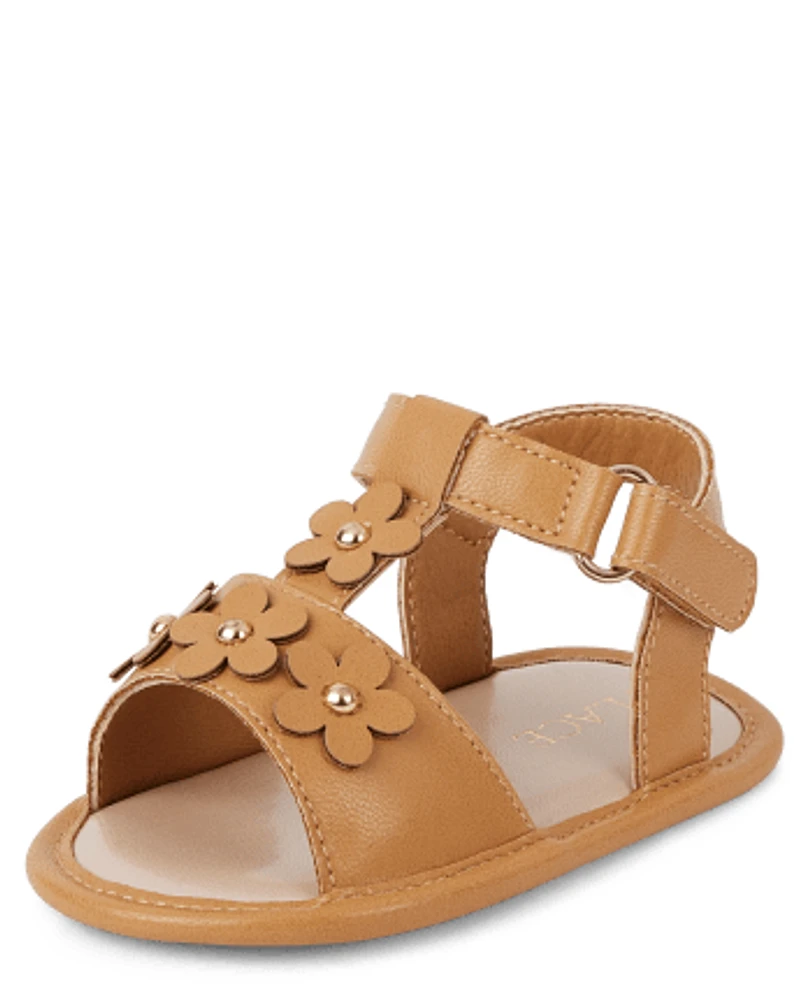 Baby Girls Flower Sandals