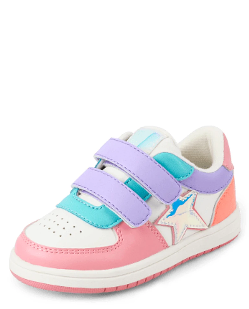 Toddler Girls Colorblock Low Top Sneakers