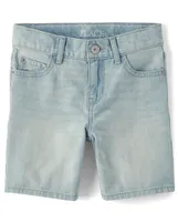 Short Denim garçon