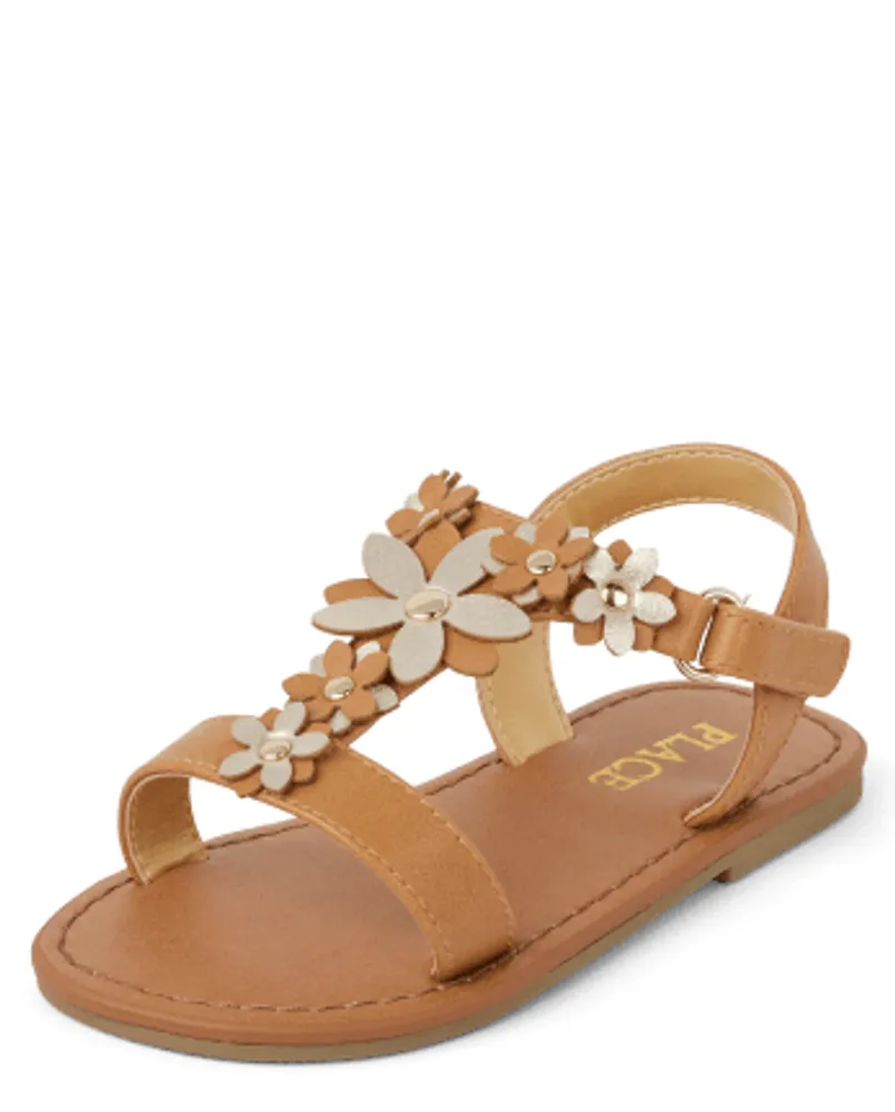 L'Amour Toddler Girls Classic Girls Athena Braided Leather Sandal –  Babychelle