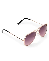 Girls Unicorn Icon Aviator Sunglasses