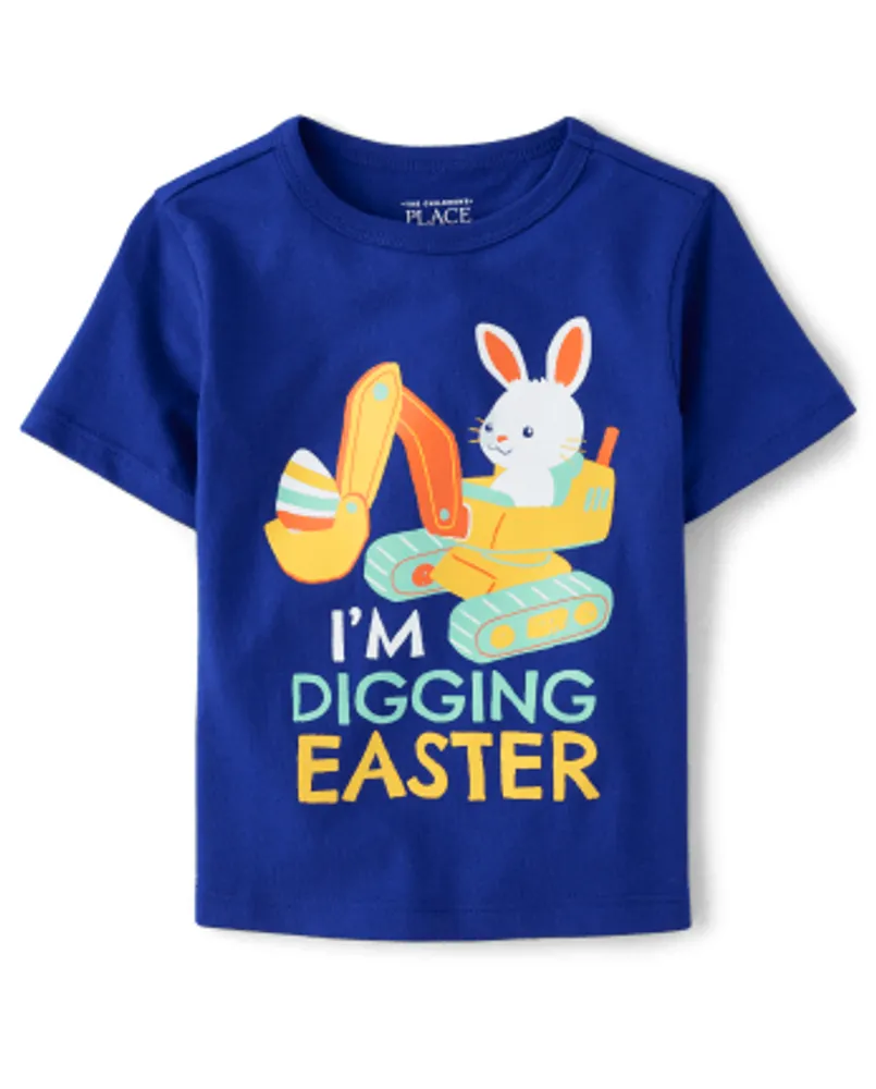 Unisex Baby Matching Family Short Sleeve Easter Egg Hunting Squad Graphic  Bodysuit