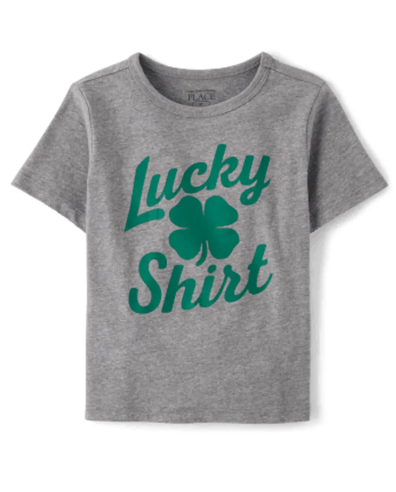 Baby And Toddler Boys Lucky Graphic Tee