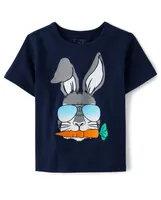 Baby And Toddler Boys Easter Bunny Graphic Tee
