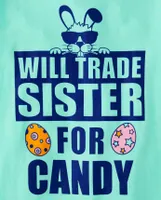 Kids Easter Sister Graphic Tee