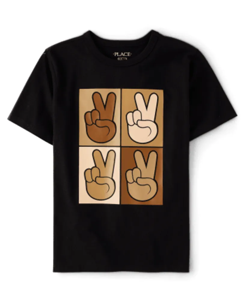 Boys Peace Graphic Tee