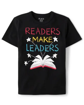 Unisex Kids Readers Graphic Tee