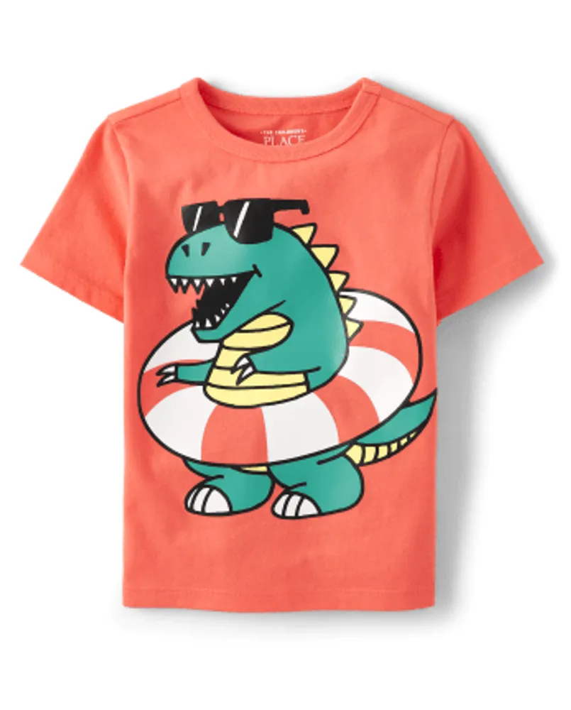 Baby And Toddler Boys Dino Graphic Tee