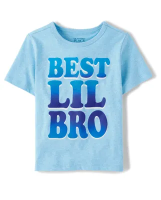 Baby And Toddler Boys Lil Bro Graphic Tee