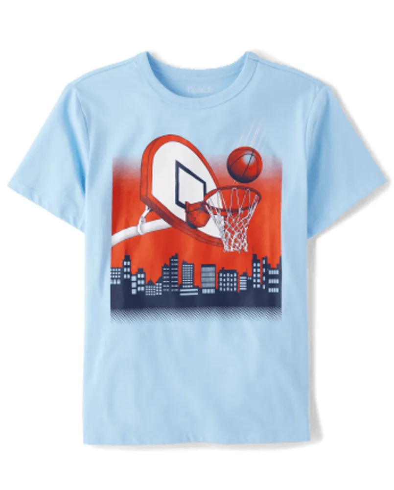 Boys Basketball Graphic Tee